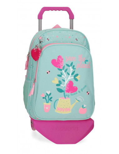 MOCHILA ADAP.42CM C/CARRO MOVOM FLOWER POT